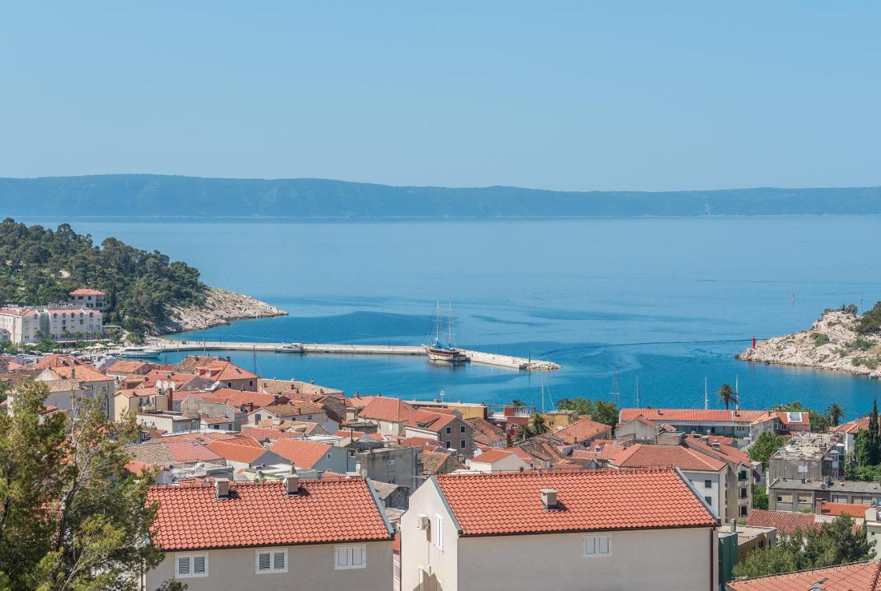 Luxury Adria Sea & City View Apartment Макарська Екстер'єр фото